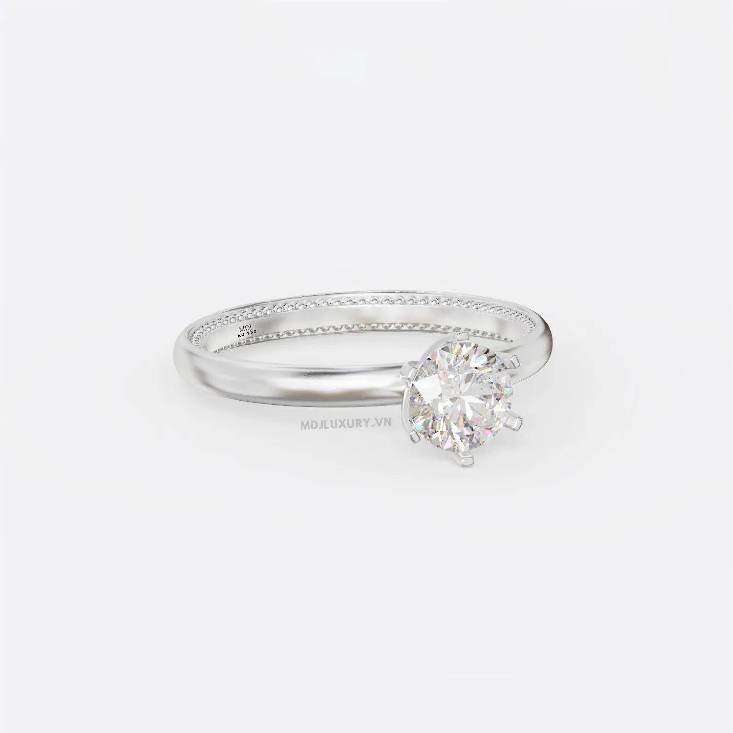 Nhẫn Nữ Cao Cấp Vàng 18K NNU215