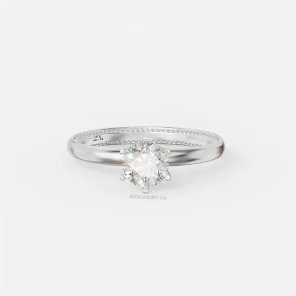 Nhẫn Nữ Cao Cấp Vàng 18K NNU215