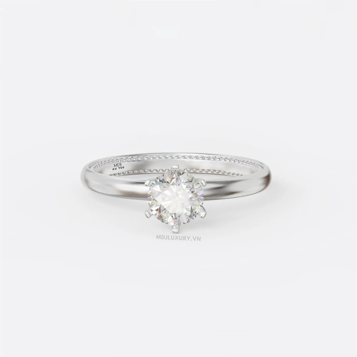 Nhẫn Nữ Cao Cấp Vàng 18K NNU215