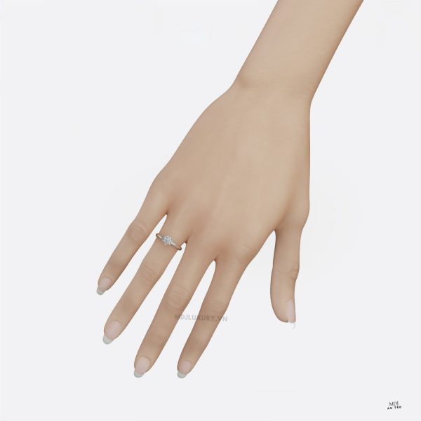 Nhẫn Nữ Cao Cấp Vàng 18K NNU215