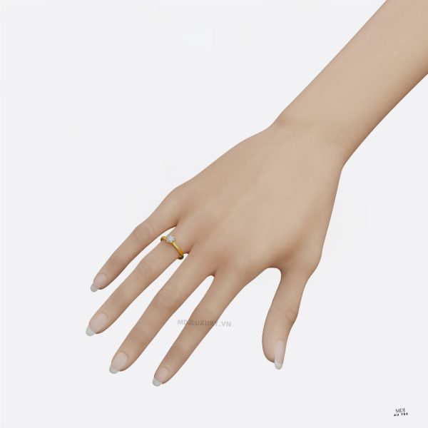 Nhẫn Nữ Cao Cấp Vàng 18K NNU215