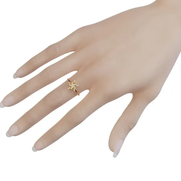Nhẫn Cầu Hôn Ghép  MDJ Flower F016