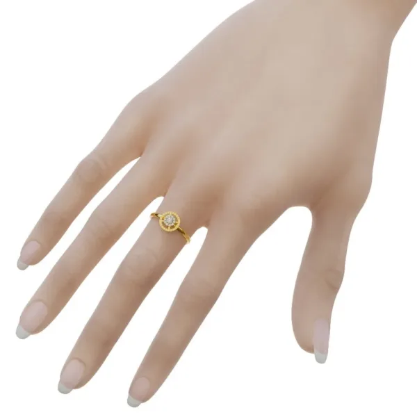 Nhẫn Cầu Hôn MDJ Flower F017