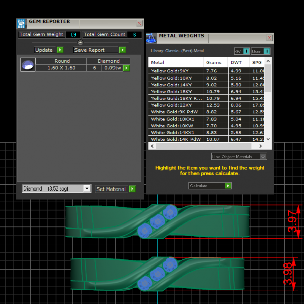 Nhẫn cưới Eros MDJ NC122