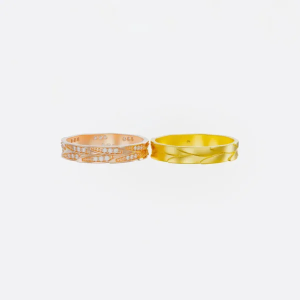 Nhẫn Cưới Vàng Tây 14K Mẫu Mới [current_date format='Y'] MDJ LUXURY NC224