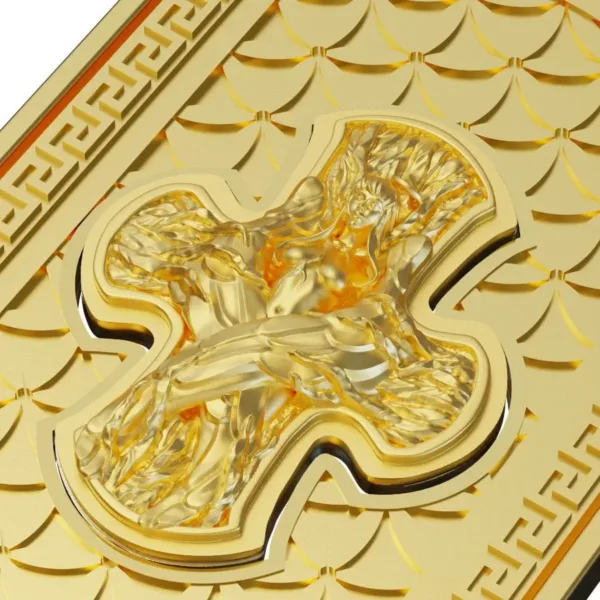 Mặt Dây Chuyền hai mặt Thiên thần - Ác Quỷ vàng 18k MDC 62