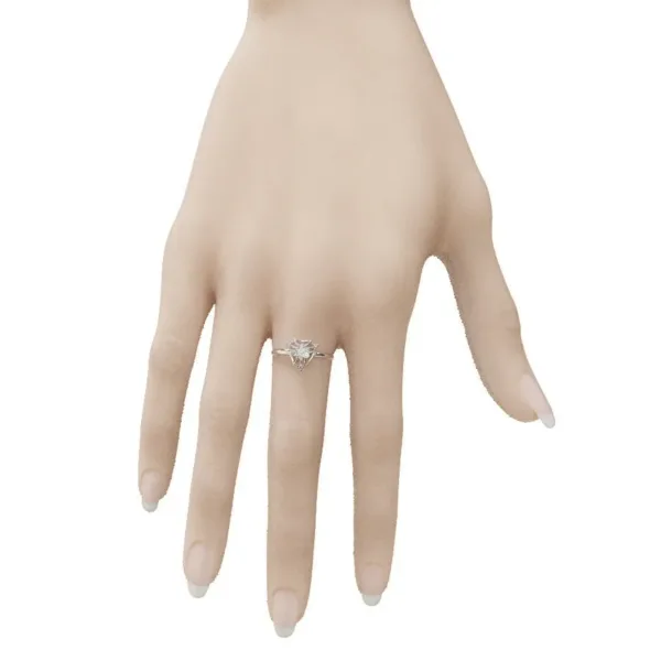 Nhẫn Cầu Hôn MDJ Flower F029