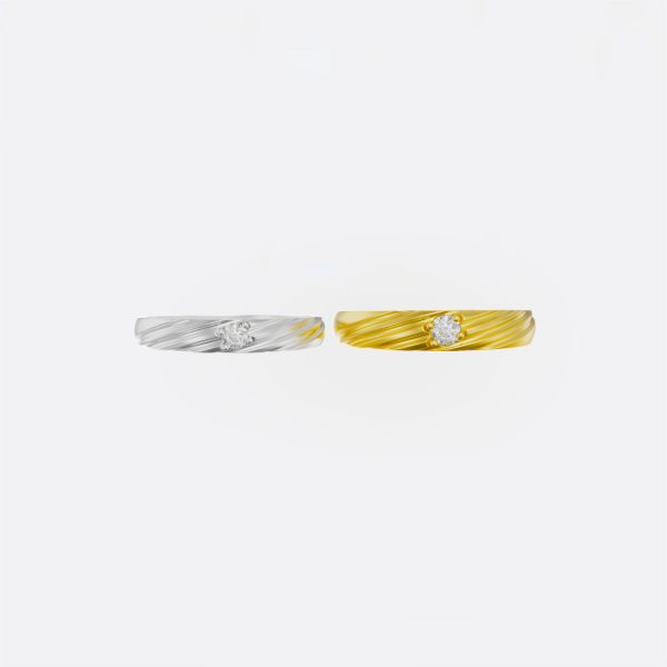 Nhẫn Cưới Kim Cương Thiên Nhiên Dưới 3 Triệu NC118