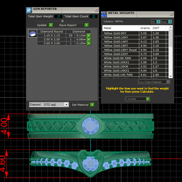 Nhẫn Cưới Trái Tim Vàng Tây Cao Cấp 10K NC213