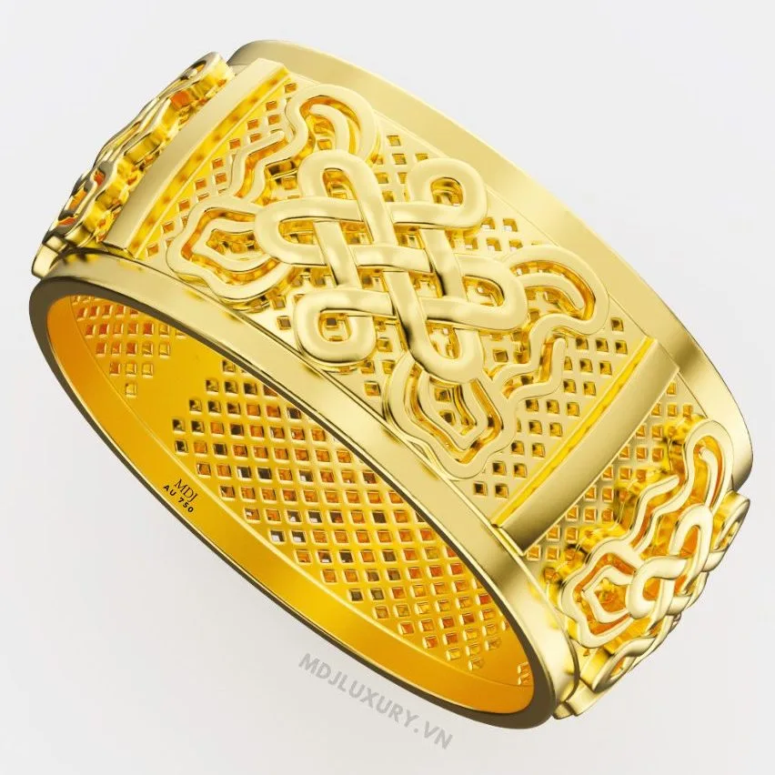 Nhẫn Nam Vàng Tây NN385