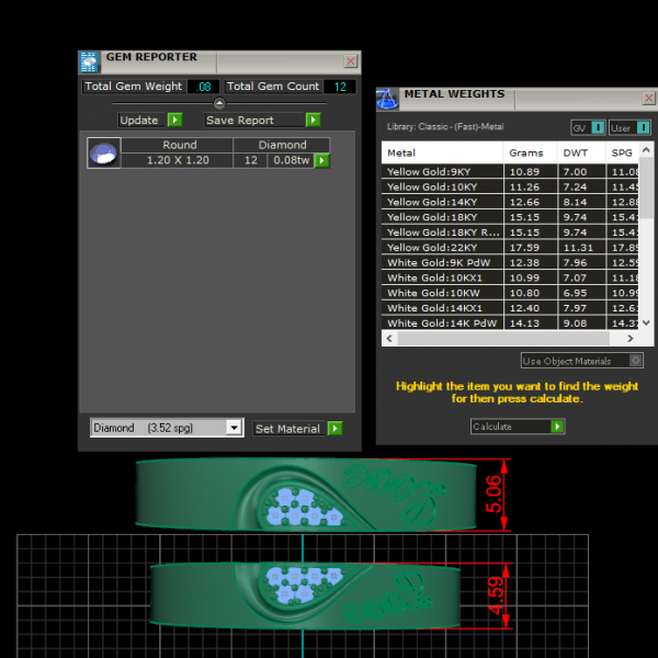 Nhẫn Cưới Trái Tim NC171