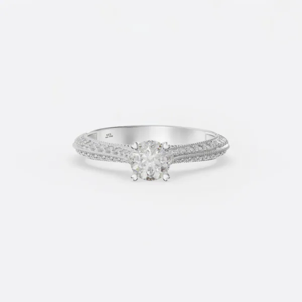 Nhẫn Vàng Nữ Cao Cấp Vàng Tây 18K và 14K NNU220