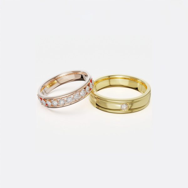 Nhẫn Cưới NC103: Vẻ Đẹp Tinh Tế và Sang Trọng Cho Ngày Trọng Đại