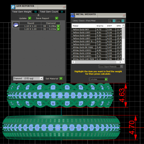 Nhẫn Cưới Vàng 18K MDJ - ring wedding MDJ NC144