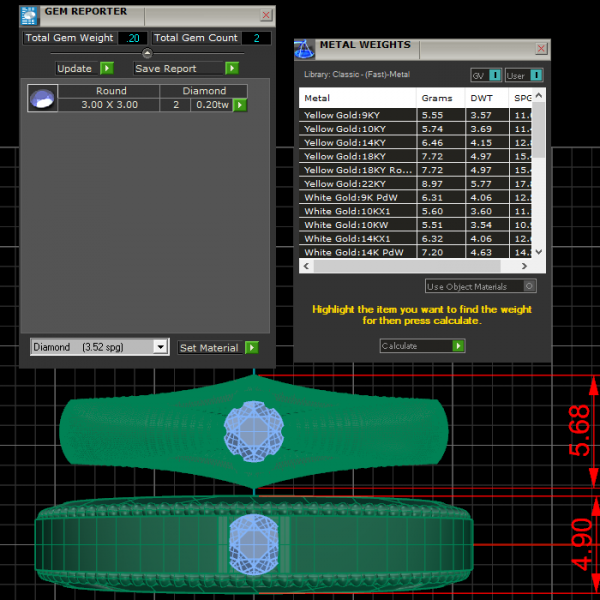 Nhẫn Cưới Vàng Tây Vàng Trắng 18K NC173. Biểu Tượng Tình Yêu Vĩnh Cửu
