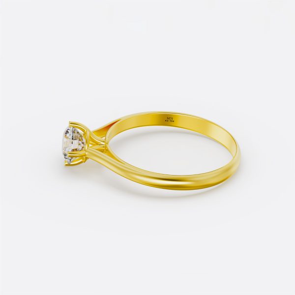 Nhẫn Cầu Hôn đính đá Thuỵ Sỹ NNU201