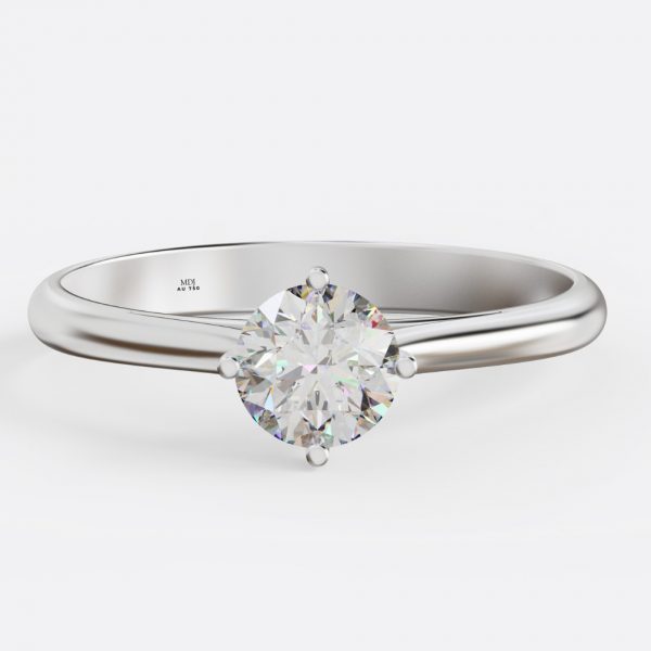 Nhẫn Cầu Hôn đính đá Thuỵ Sỹ NNU201