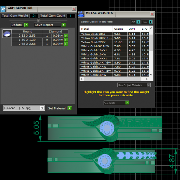 Nhẫn cưới đẹp hình trái tim NC105