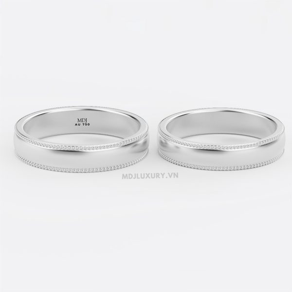 Nhẫn Cưới Vàng 18K: Sự Lựa Chọn Hoàn Hảo Cho Ngày Trọng Đại NC188
