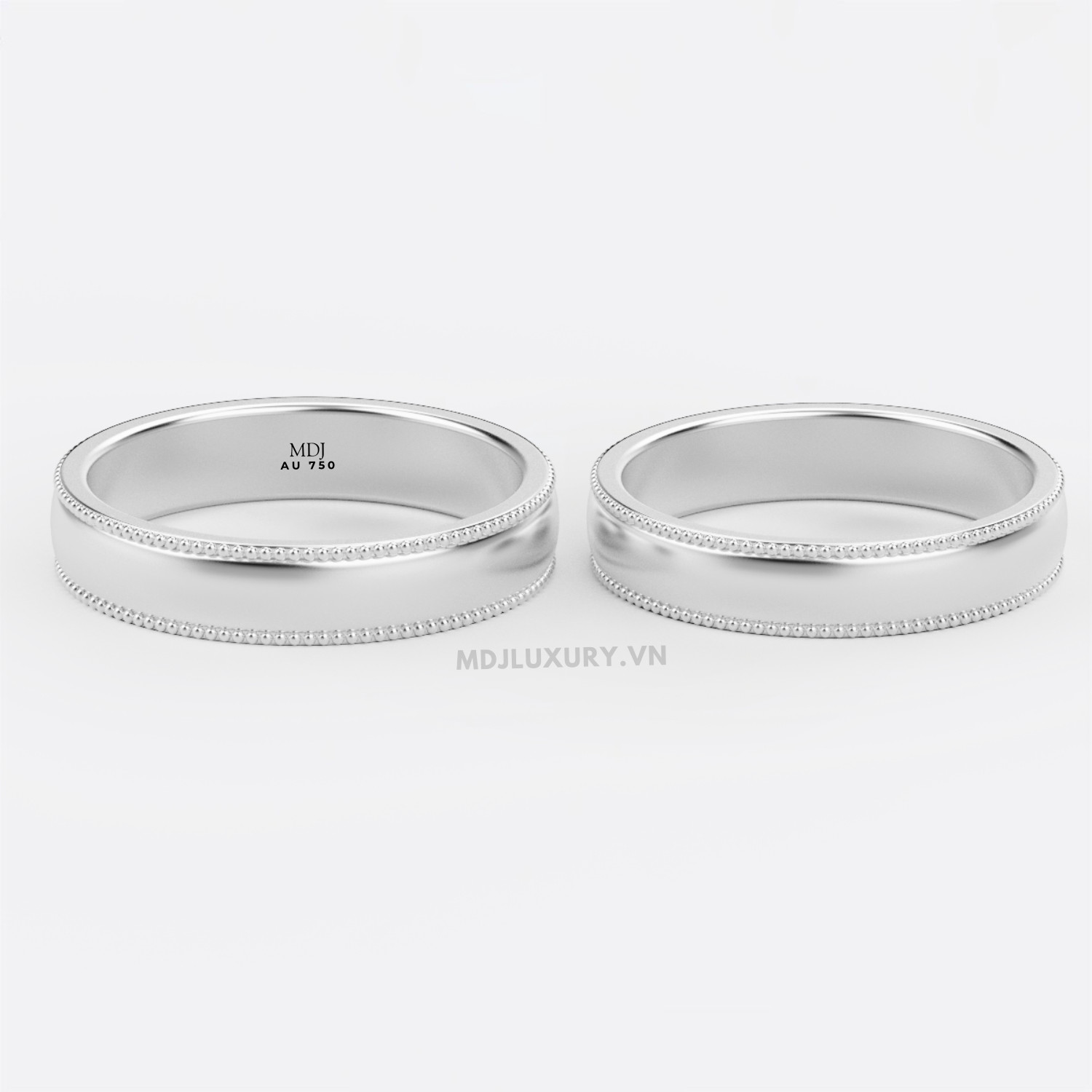 Nhẫn Cưới Vàng 18K: Sự Lựa Chọn Hoàn Hảo Cho Ngày Trọng Đại NC188