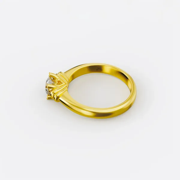Nhẫn Vàng Nữ 14K Đá Ruby NNU162