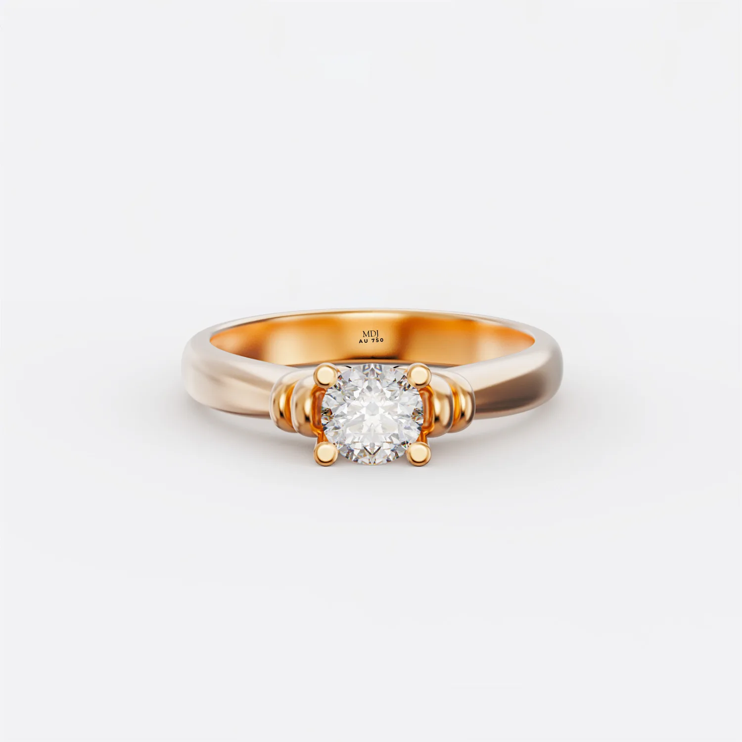 Nhẫn Vàng Nữ 14K Đá Ruby NNU162