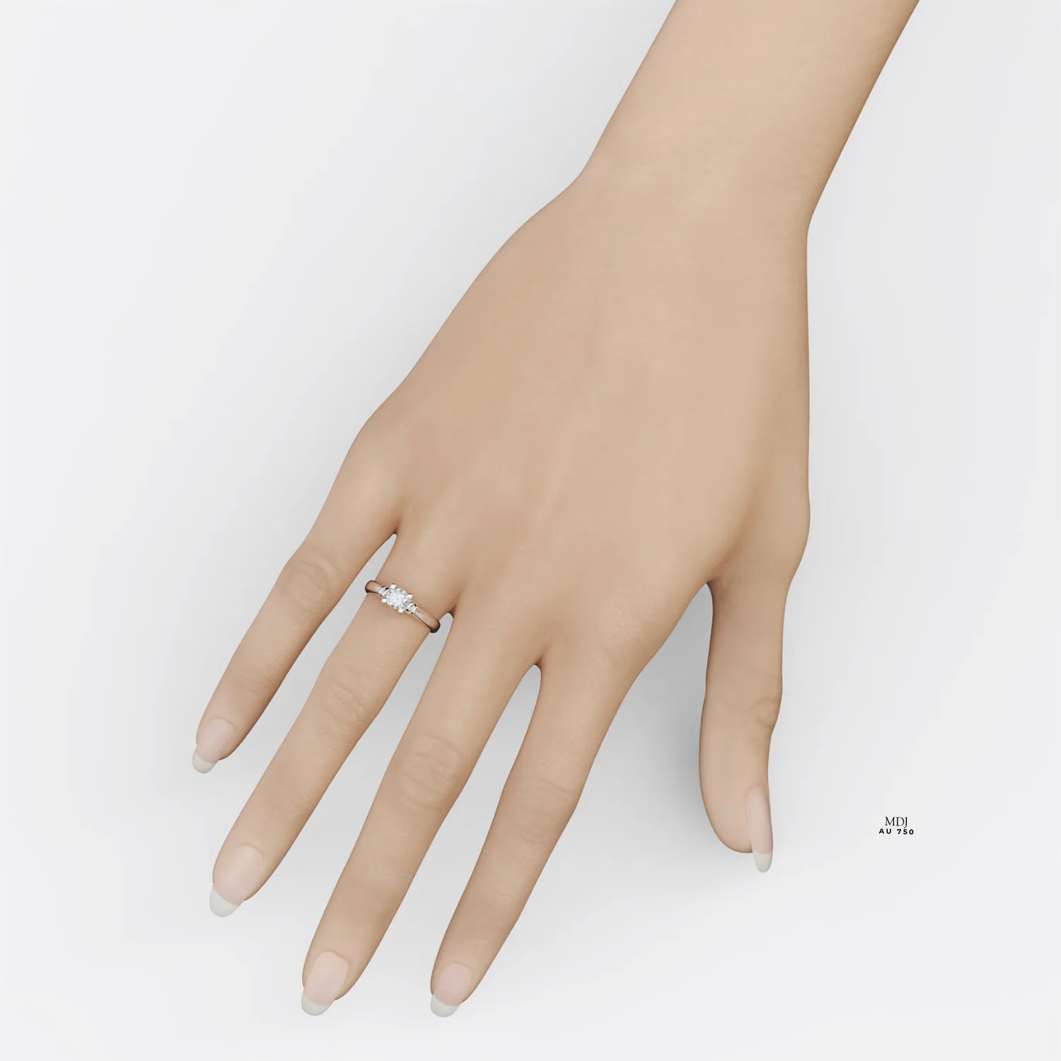 Nhẫn Vàng Nữ 14K Đá Ruby NNU162