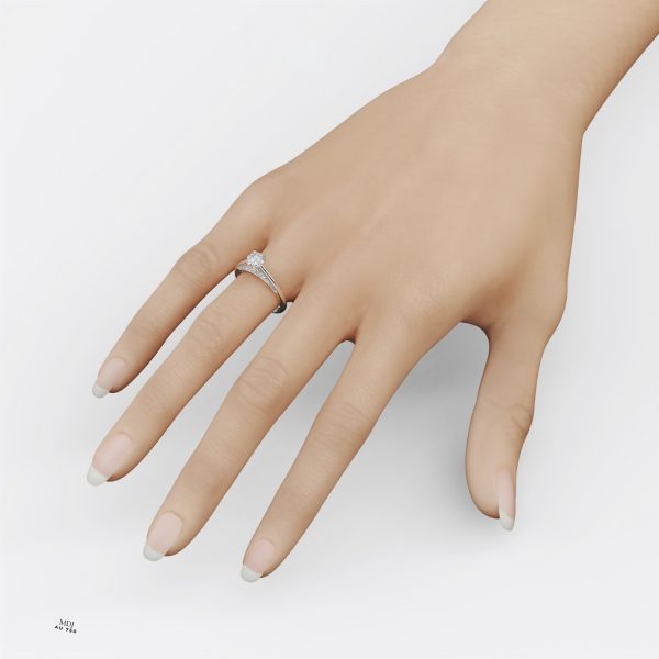 Nhẫn cầu hôn Gold 14K NNU238