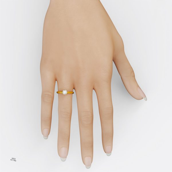 Nhẫn cầu hôn Gold 14K NNU238