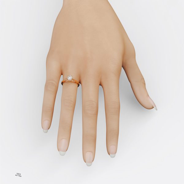 Nhẫn cầu hôn Gold 14K NNU238