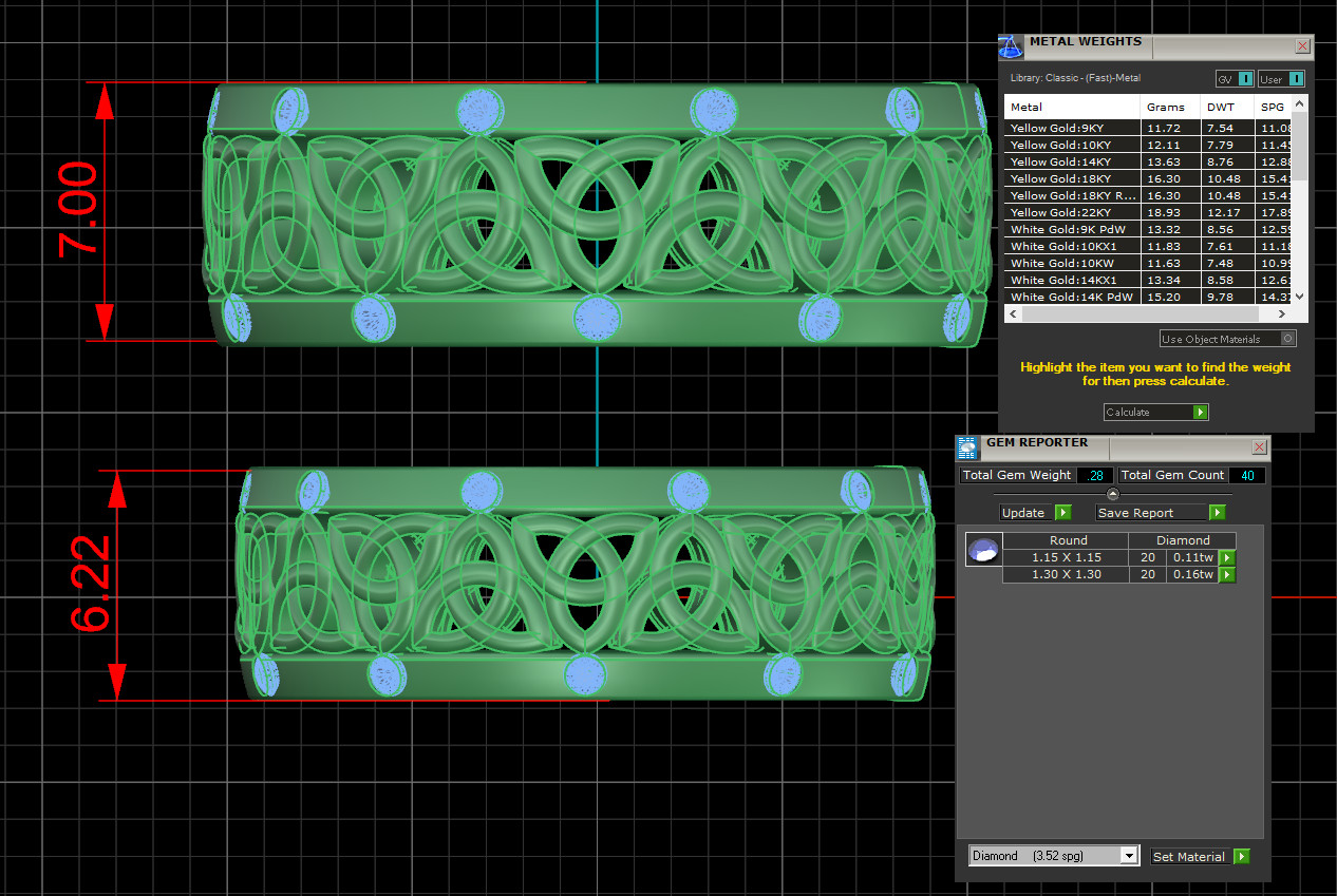 Nhẫn Cưới Eternity MDJ NC85
