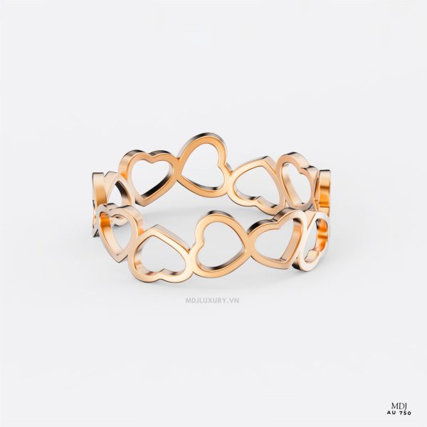 Nhẫn Đính Hôn Trái Tim Cao Cấp NNU169