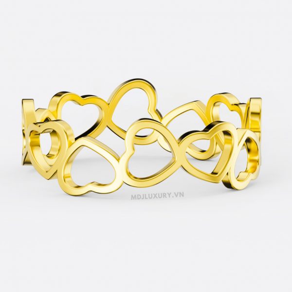 Nhẫn Đính Hôn Trái Tim Cao Cấp NNU169