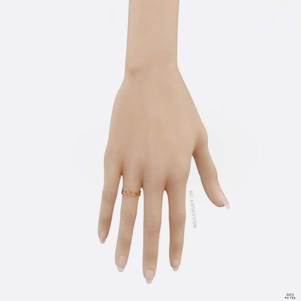 Nhẫn Đính Hôn Trái Tim Cao Cấp NNU169