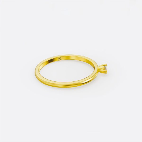 Nhẫn cầu hôn Vàng MDJ NNU243