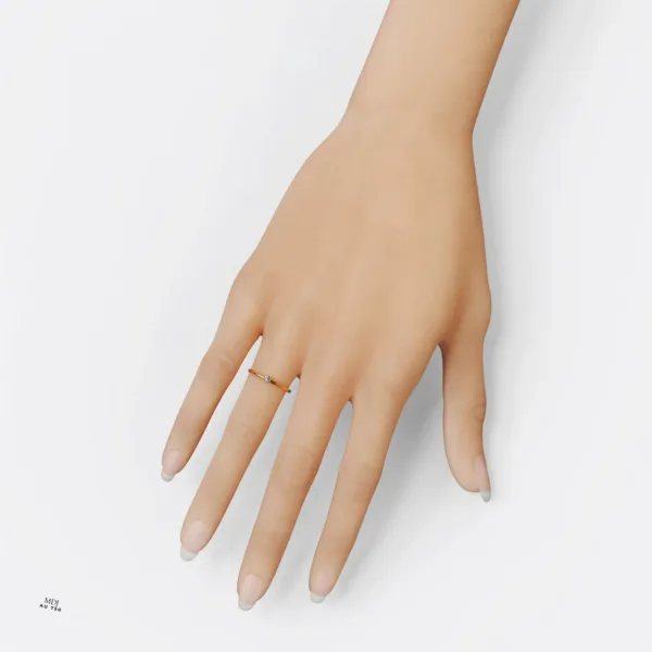Nhẫn cầu hôn Vàng MDJ NNU243