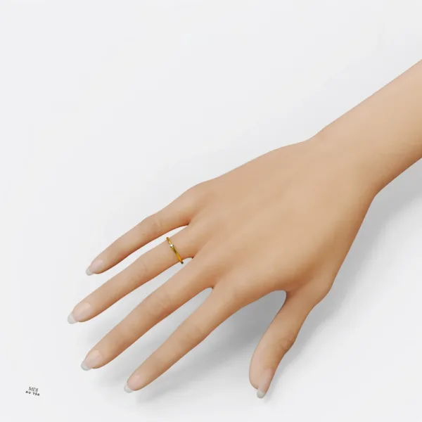 Nhẫn cầu hôn Vàng MDJ NNU243