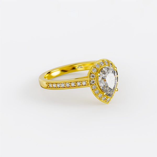 Nhẫn Nữ  Vàng Tây NNU54