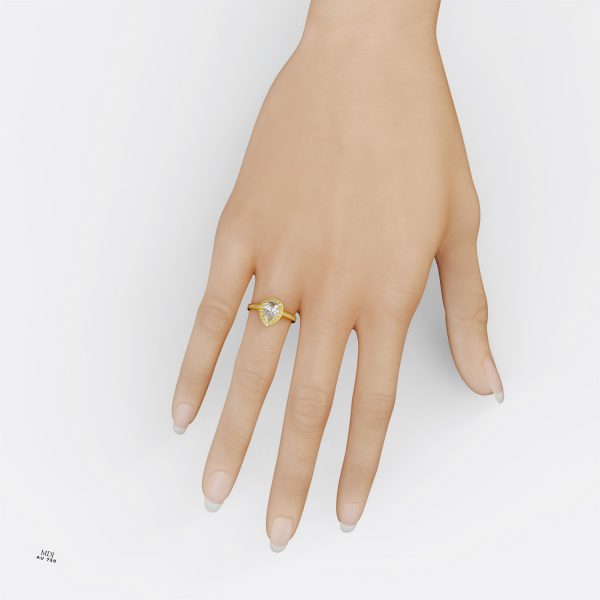 Nhẫn Nữ  Vàng Tây NNU54