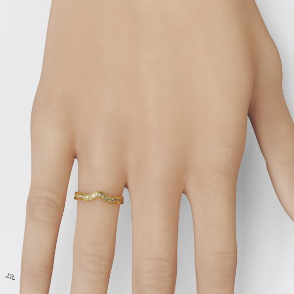 Nhẫn Cầu Hôn Vàng Hồng Hà Nội MDJ NNU94