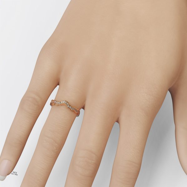 Nhẫn Cầu Hôn Vàng Hồng Hà Nội MDJ NNU94