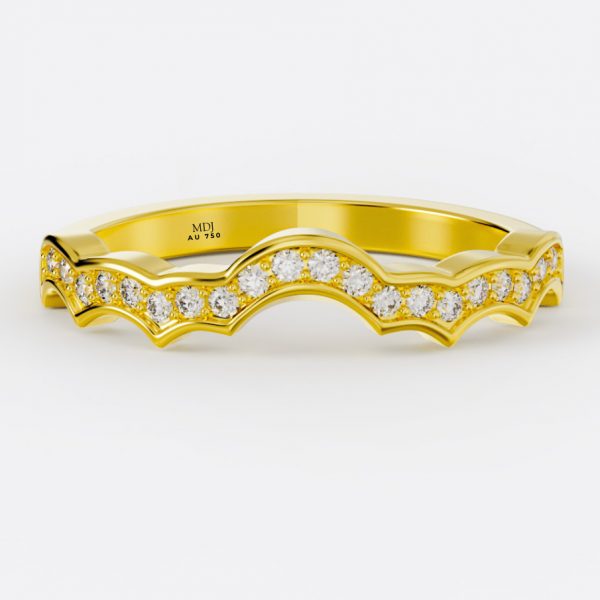 Nhẫn Cầu Hôn Vàng Hồng Hà Nội MDJ NNU94