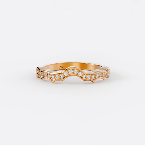 Nhẫn Cầu Hôn Vàng Hồng Hà Nội MDJ NNU94