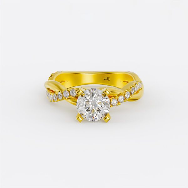 Nhẫn Vàng Nữ Vàng Trắng Hà Nội MDJ NNU95