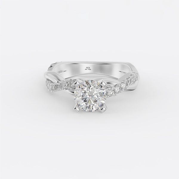 Nhẫn Vàng Nữ Vàng Trắng Hà Nội MDJ NNU95