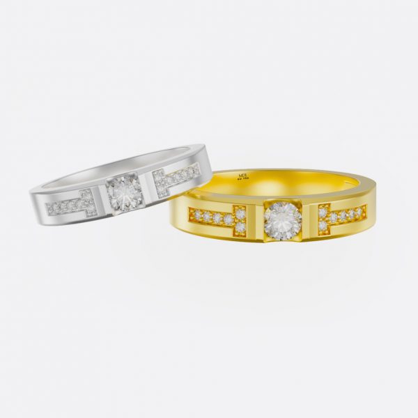 Nhẫn cưới đẹp NC100