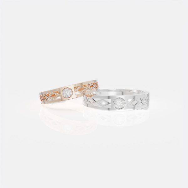 Nhẫn cưới MDJ Kim Cương NC110