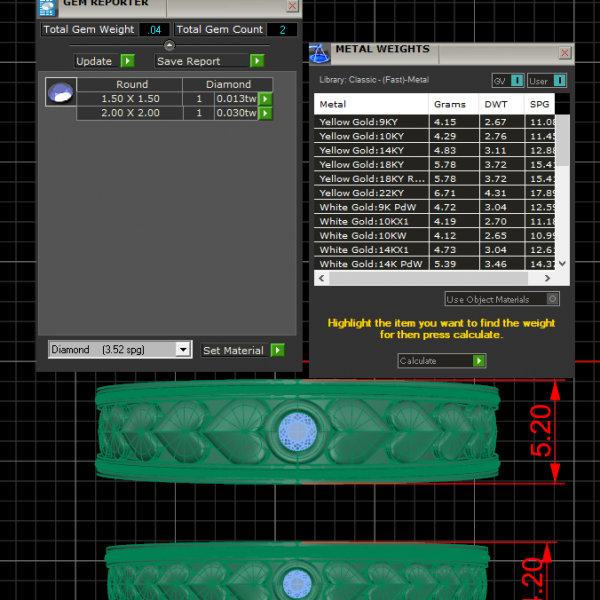 Nhẫn cưới vàng Tây Trái tim - NC16