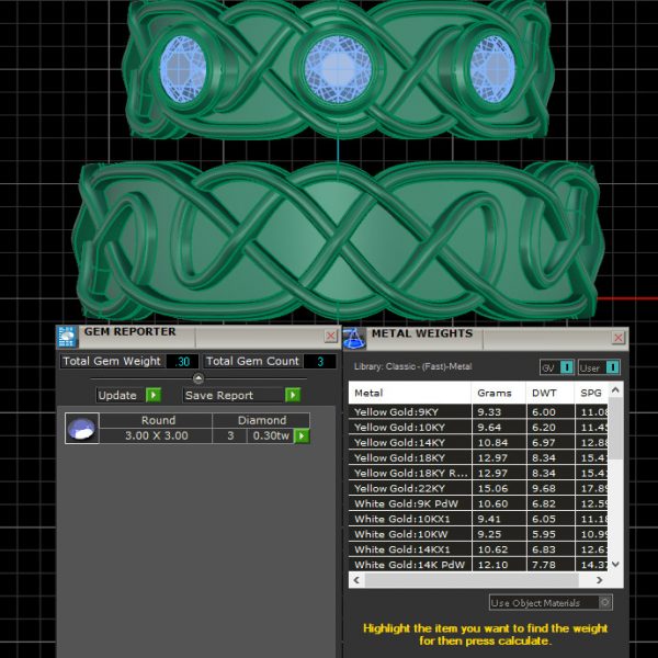 Nhẫn Cưới Vàng Tây Cao Cấp NC192