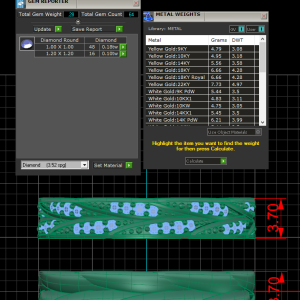 Nhẫn Cưới Vàng Tây 14K Mẫu Mới MDJ LUXURY NC225